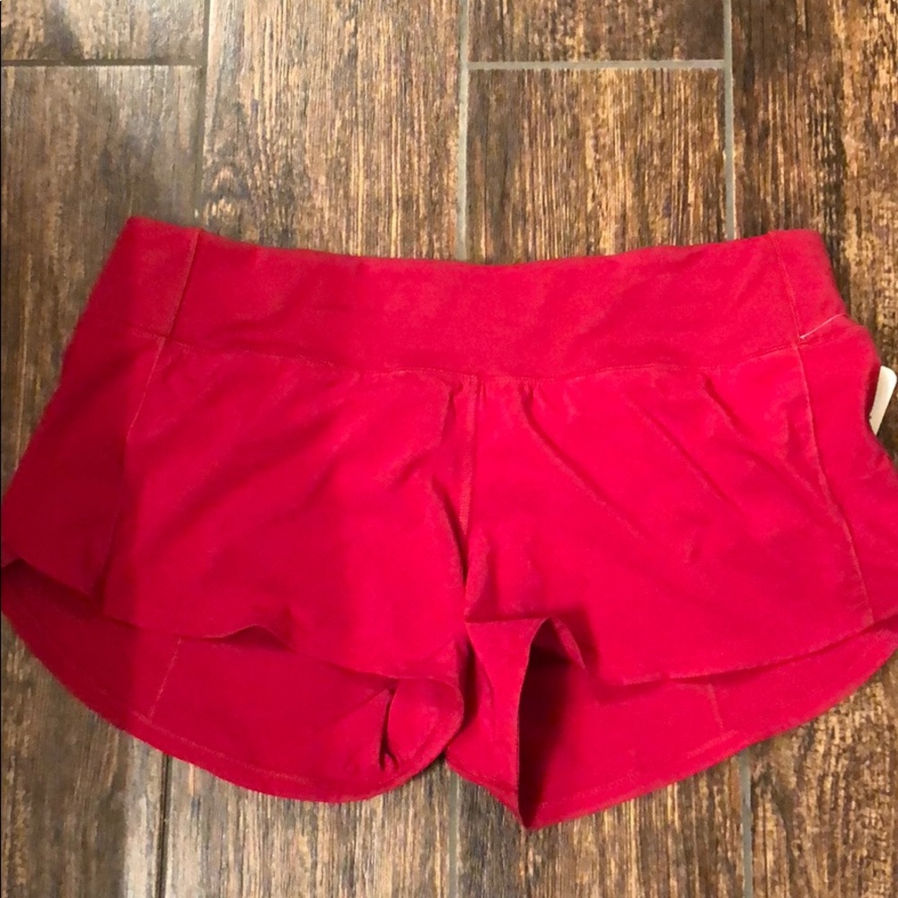 NWT Lululemon Speed Up Shorts
